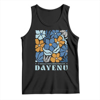 Dayenu Passover Jewish Holiday Floral Retro Tank Top It Would Have Been Enough Meaningful Seder Gift