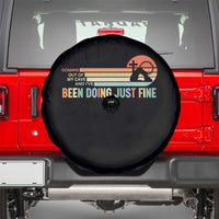Retro Coming Out Of My Cave Christian Easter Parody Spare Tire Cover I’ve Been Doing Just Fine Resurrection Humor Faith Gift