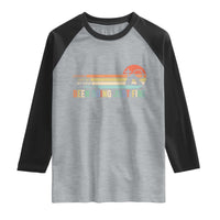 Retro Coming Out Of My Cave Christian Easter Parody Raglan Shirt I’ve Been Doing Just Fine Resurrection Humor Faith Gift