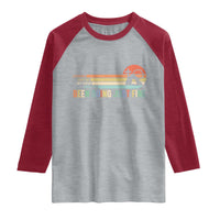 Retro Coming Out Of My Cave Christian Easter Parody Raglan Shirt I’ve Been Doing Just Fine Resurrection Humor Faith Gift