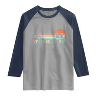 Retro Coming Out Of My Cave Christian Easter Parody Raglan Shirt I’ve Been Doing Just Fine Resurrection Humor Faith Gift
