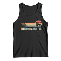 Retro Coming Out Of My Cave Christian Easter Parody Tank Top I’ve Been Doing Just Fine Resurrection Humor Faith Gift