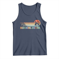 Retro Coming Out Of My Cave Christian Easter Parody Tank Top I’ve Been Doing Just Fine Resurrection Humor Faith Gift