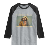 It Started Out With A Kiss Christian Easter Raglan Shirt Judas Betrayal Biblical Scene Faith Reflection Gift