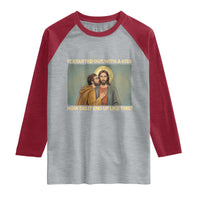 It Started Out With A Kiss Christian Easter Raglan Shirt Judas Betrayal Biblical Scene Faith Reflection Gift