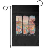 A Lot Can Happen In Three Days Christian Easter Garden Flag Empty Tomb Cross Landscape Faith Inspirational Gift