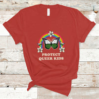 LGBT Queer Pride T Shirt Protect Queer Kids Queer Youth Queer Butterfly LGBT Ally - Wonder Print Shop