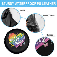 Gay the Pray Away Spare Tire Cover LGBTQIA Say Gay Pride Month - Wonder Print Shop