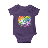 Gay the Pray Away Baby Onesie LGBTQIA Say Gay Pride Month - Wonder Print Shop