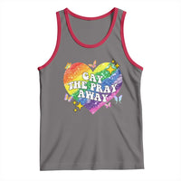 Gay the Pray Away Tank Top LGBTQIA Say Gay Pride Month - Wonder Print Shop