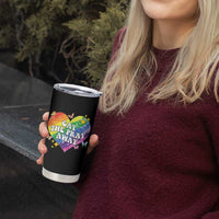 Gay the Pray Away Tumbler Cup LGBTQIA Say Gay Pride Month - Wonder Print Shop