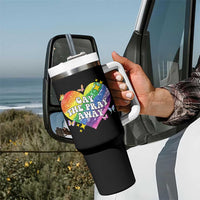 Gay the Pray Away Tumbler With Handle LGBTQIA Say Gay Pride Month - Wonder Print Shop