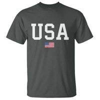 USA T Shirt Patriotic American Flag - Wonder Print Shop