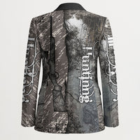 Hunting Rifle Blazer Grunge Wilderness Marsh Scene with Rustic Outdoor