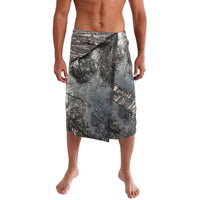 Hunting Rifle Lavalava Grunge Wilderness Marsh Scene with Rustic Outdoor