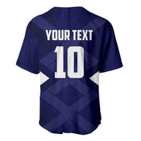 Personalized Scotland Unicorn Football Baseball Jersey Scottish National Soccer Team - St Andrew's Cross - Vibrant Fantasy Mascot