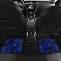 Personalized Bosnia And Herzegovina Football Dragon Mascot Car Mats Balkan Soccer Design With Floral Line Art