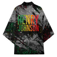 Henry Johnson Black History Month Kimono Harlem Hellfighters Pan African Grunge Art