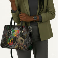 Henry Johnson Black History Month Leather Bag Harlem Hellfighters Pan African Grunge Art
