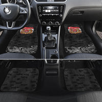 Singapore National Flag Day Car Mats Lion Tiger Coat Of Arms Grunge Graffiti