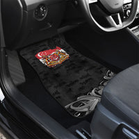 Singapore National Flag Day Car Mats Lion Tiger Coat Of Arms Grunge Graffiti