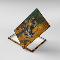 Benin Independence Day King Behanzin Canvas Wall Art Dahomey Amazons National Motto