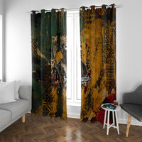 Benin Independence Day King Behanzin Window Curtain Dahomey Amazons National Motto