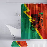Burkina Faso Independence Day Thomas Sankara Bathroom Set Revolution Heritage Broken Chains Graphic