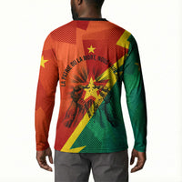 Burkina Faso Independence Day Thomas Sankara Button Sweatshirt Revolution Heritage Broken Chains Graphic