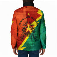 Burkina Faso Independence Day Thomas Sankara Padded Jacket Revolution Heritage Broken Chains Graphic