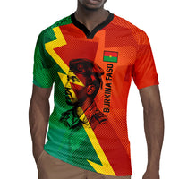 Burkina Faso Independence Day Thomas Sankara Rugby Jersey Revolution Heritage Broken Chains Graphic