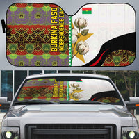 Burkina Faso Independence Day Coat Of Arms Auto Sun Shade National Stallion Shield
