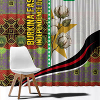 Burkina Faso Independence Day Coat Of Arms Window Curtain National Stallion Shield