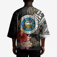 Caribbean American Heritage Month Kimono Tribal Pattern Tropical Hibiscus Flower