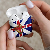 Commonwealth Of England Flag Golden Harp AirPods Case Historical British Heritage