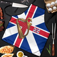 Commonwealth Of England Flag Golden Harp Apron Historical British Heritage