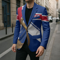 Commonwealth Of England Flag Golden Harp Blazer Historical British Heritage