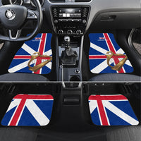Commonwealth Of England Flag Golden Harp Car Mats Historical British Heritage
