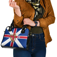 Commonwealth Of England Flag Golden Harp Shoulder Handbag Historical British Heritage