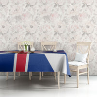Commonwealth Of England Flag Golden Harp Tablecloth Historical British Heritage