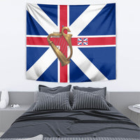 Commonwealth Of England Flag Golden Harp Tapestry Historical British Heritage