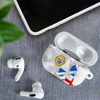 Commonwealth Of England Map AirPods Case Historical British Isles Flag Silhouette