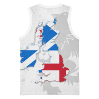 Commonwealth Of England Map Basketball Jersey Historical British Isles Flag Silhouette