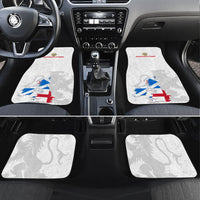 Commonwealth Of England Map Car Mats Historical British Isles Flag Silhouette