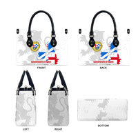Commonwealth Of England Map Leather Bag Historical British Isles Flag Silhouette