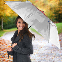 Commonwealth Of England Map Umbrella Historical British Isles Flag Silhouette