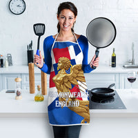 Commonwealth Of England Flag Golden Angel Apron Historical British Heritage Winged Figure