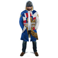 Commonwealth Of England Flag Golden Angel Cloak Historical British Heritage Winged Figure