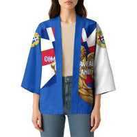 Commonwealth Of England Flag Golden Angel Kimono Historical British Heritage Winged Figure