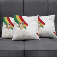 Order Of The Eastern Star Pillow Cover OES Elegant Floral Line Art Fraternal Symbolism